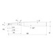 MP3XBR0100N035T10 MITSUBISHI, VHM-Kugelkopffräser Ø2 mm - MP3XB, VHM-Kugelkopffräser - 2