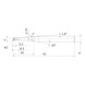 MITSUBISHI MATERIALS MP3XBR0200N030T10 MITSUBISHI, VHM-Kugelkopffr&auml;ser &Oslash;4 mm - MP3XB, VHM-Kugelkopffr&auml;ser - 2