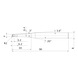MP3XBR0200N030T30 MITSUBISHI, VHM-Kugelkopffräser Ø4 mm - MP3XB, VHM-Kugelkopffräser - 2