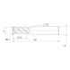 MITSUBISHI MATERIALS MPMHVRBD0500R010 MITSUBISHI, VHM-Schaftfr&auml;ser &Oslash;5 mm - MPMHVRB, VHM-Schaftfr&auml;ser - 2