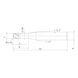 MITSUBISHI MATERIALS MPXLRBD0100R005N060 MITSUBISHI, VHM-Schaftfr&auml;ser &Oslash;1 mm - MPXLRB, VHM-Schaftfr&auml;ser - 2