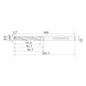 MITSUBISHI MATERIALS MHS0990L040B VP15TF MITSUBISHI, VHM-Bohrer &Oslash;9.9 mm - MHS, VHM-Bohrer - 2