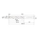 MITSUBISHI MATERIALS MMS0870L-DIN DP7020 MITSUBISHI, VHM-Bohrer &Oslash;8.7 mm - MMS08, VHM-Bohrer - 2