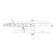 MITSUBISHI MATERIALS MMS1090L-DIN DP7020 MITSUBISHI, VHM-Bohrer &Oslash;10.9 mm - MMS10, VHM-Bohrer - 2