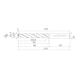 MITSUBISHI MATERIALS MMS1630L-DIN DP7020 MITSUBISHI, VHM-Bohrer &Oslash;16.3 mm - MMS16, VHM-Bohrer - 2