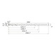 MITSUBISHI MATERIALS MNS0410X30DB TF15 MITSUBISHI, VHM-Bohrer &Oslash;4.1 mm - MNS, VHM-Bohrer - 2