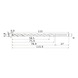 MITSUBISHI MATERIALS MNS0480-L12C TF15 MITSUBISHI, VHM-Bohrer &Oslash;4.8 mm - MNS, VHM-Bohrer - 2