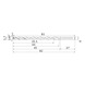 MITSUBISHI MATERIALS MNS0570L-DIN-C TF15 MITSUBISHI, VHM-Bohrer &Oslash;5.7 mm - MNS, VHM-Bohrer - 2