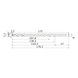 MITSUBISHI MATERIALS MNS0710-L15C TF15 MITSUBISHI, VHM-Bohrer &Oslash;7.1 mm - MNS, VHM-Bohrer - 2