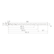 MITSUBISHI MATERIALS MNS0720L-DIN-C TF15 MITSUBISHI, VHM-Bohrer &Oslash;7.2 mm - MNS, VHM-Bohrer - 2