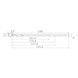 MITSUBISHI MATERIALS MNS0750X20DB TF15 MITSUBISHI, VHM-Bohrer &Oslash;7.5 mm - MNS, VHM-Bohrer - 2