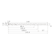 MITSUBISHI MATERIALS MNS0790-L10C TF15 MITSUBISHI, VHM-Bohrer &Oslash;7.9 mm - MNS, VHM-Bohrer - 2