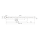MITSUBISHI MATERIALS MNS0980-L15C TF15 MITSUBISHI, VHM-Bohrer &Oslash;9.8 mm - MNS, VHM-Bohrer - 2