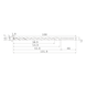 MITSUBISHI MATERIALS MNS1070S-DIN-C TF15 MITSUBISHI, VHM-Bohrer &Oslash;10.7 mm - MNS, VHM-Bohrer - 2