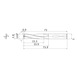 MITSUBISHI MATERIALS MAS0480MB HTI10 MITSUBISHI, VHM-Bohrer &Oslash;4.8 mm - MAS, VHM-Bohrer - 3