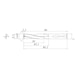 MITSUBISHI MATERIALS MAS0630MB HTI10 MITSUBISHI, VHM-Bohrer &Oslash;6.3 mm - MAS, VHM-Bohrer - 3