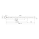 MITSUBISHI MATERIALS MNS1290-L15C TF15 MITSUBISHI, VHM-Bohrer &Oslash;12.9 mm - MNS, VHM-Bohrer - 2