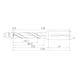 MITSUBISHI MATERIALS MPS1-0310-L25C DP1021 MITSUBISHI, VHM-Bohrer &Oslash;3.1 mm - MPS1-03, VHM Bohrer MPS1, LONG - 2