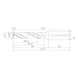 MITSUBISHI MATERIALS MPS1-0370-L15C DP1021 MITSUBISHI, VHM-Bohrer &Oslash;3.7 mm - MPS1-03, VHM Bohrer MPS1, LONG - 2
