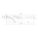 MITSUBISHI MATERIALS MPS1-0530-L10C DP1021 MITSUBISHI, VHM-Bohrer &Oslash;5.3 mm - MPS1-05, VHM Bohrer MPS1, LONG - 3