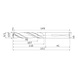 MITSUBISHI MATERIALS MPS1-0950-L8C DP1021 MITSUBISHI, VHM-Bohrer &Oslash;9.5 mm - MPS1-09, VHM Bohrer MPS1, LONG - 2