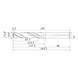 MITSUBISHI MATERIALS MPS1-1190-L8C DP1021 MITSUBISHI, VHM-Bohrer &Oslash;11.9 mm - MPS1-11, VHM Bohrer MPS1, LONG - 2