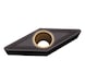 MITSUBISHI MATERIALS VCMT160404-MK MC5015 MITSUBISHI, WSP, Drehen, beschichtet - VCMT, Wendeschneidplatte, positiv - 1