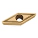 VCMT160412-MM MC7025 MITSUBISHI, WSP, Drehen, beschichtet - VCMT, Wendeschneidplatte, positiv - 1