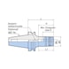 800.292 BIG DAISHOWA, Kraftspannfutter BBT50-HMC32S-135 - BBT, Kraftspannfutter New Hi-Power Milling Chuck Typ S - 2