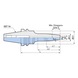 803.063 BIG DAISHOWA, Hydrodehnspannfutter BBT40-HDC6S-150 - BBT, Hydrodehnspannfutter Hydraulic Chuck Super Slim - 2