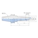 805.480 BIG DAISHOWA, Hydrodehnspannfutter BBT30-HDC16J-90 - BBT, Hydrodehnspannfutter Hydraulic Chuck Jet Through - 2