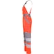 Salopette haute visibilité homme PLANAM Plaline orange/zinc taille 50 - Salopette haute visibilité homme PLALINE - 4