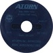Brosses à disque ATORN, grain 120, diamètre de brosse 106 mm, grain céramique - Brosses à disques - avec grain céramique - 2