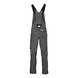 K&Uuml;BLER Cotton dungarees, charcoal grey/black, size 52 3140 1301-9799-52 - ICONIQ cotton dungarees - 2