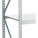 META MINI-RACK kieg. polc ac&eacute;lpanelekkel, HxM&eacute; 2200x1050, horg., komplett - Kieg&eacute;sz&iacute;tő polcelem ac&eacute;lpanelekkel - 1