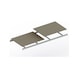 META Nagy feszt&aacute;v&uacute; polc, Mini-RACK, kieg.p. forg.lem., mer.r.dal, 2600x1050 mm - Kieg&eacute;sz&iacute;tő polcelem faforg&aacute;cslemezzel - 3