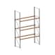 META pallet basic shelf lightweight galvanised/RAL 2001 HxLxD 4400x2700x1100 mm - META MULTIPAL® pallet shelf - 2