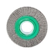 LESSMANN brosse rotative avec fil ondulé, 355362, poils en fil en acier inox. - Brosse rotative avec fil ondulé - 2