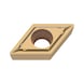 MITSUBISHI MATERIALS DCMT070208-MM MC7015 MITSUBISHI, WSP - Drehen, positv - DCMT, Wendeschneidplatte, positiv - 1