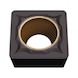 MITSUBISHI MATERIALS SCMT120408-MK MC5105 MITSUBISHI, WSP - Drehen, positv - SCMT, Wendeschneidplatte, positiv - 1