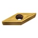 MITSUBISHI MATERIALS VCMT080204-MV MC6135 MITSUBISHI, WSP - Drehen, positv - VCMT, Wendeschneidplatte, positiv - 1
