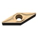 MITSUBISHI MATERIALS VBMT160404-FP MC6135 MITSUBISHI, WSP - Drehen, positv - VBMT, Wendeschneidplatte, positiv - 1