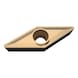 MITSUBISHI MATERIALS VCMT160404-MP MC6135 MITSUBISHI, WSP - Drehen, positv - VCMT, Wendeschneidplatte, positiv - 1