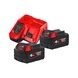Set de arrancador sin cable de 18 V MILWAUKEE M18NRG-402