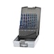 ATORN Spiraalborenset U4 HSSE-TiNAlOX 1-10 mm 0,5 + CHD in cassette