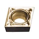 MITSUBISHI MATERIALS CCMH060204-MV MC6125 MITSUBISHI, WSP - Drehen, positv - CCMH, Wendeschneidplatte, positiv - 1