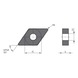 MITSUBISHI MATERIALS DNMG110408-LM MC7125 MITSUBISHI, WSP - Drehen, negativ - DNMG, Wendeschneidplatte, negativ - 2