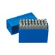 GEDORE impact socket 27-piece 8605220 - Letter punch (set) - 1