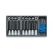 GEDORE screwdriver bit set 1/2 inch in 1/3 ES module 19-piece 1402226 - Screwdriver bit (assortment) - 1