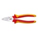 GEDORE VDE combination pliers with sheath insulation 200 mm 1550969 - Combination pliers - 1